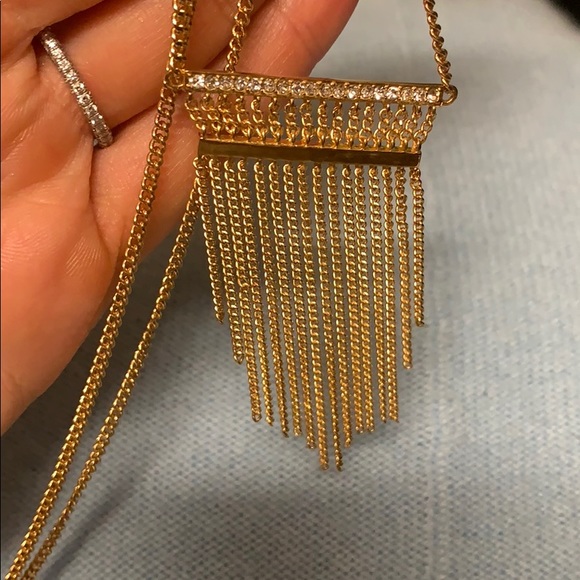 Baublebar 14k gold waterfall necklace - Picture 3 of 4